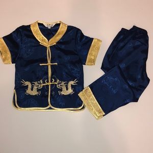 New Traditional Kids Chinese Suit Unisex
